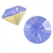 Basic Kegelstein SS39 Sapphire blue opal
